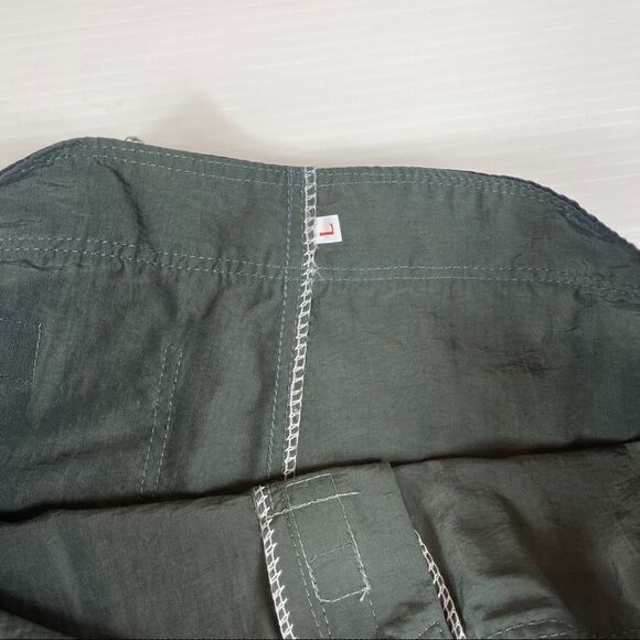 Quiksilver Board Shorts Swim Surf Green Blue Hot Pants Girls Large - Picture 4 of 5